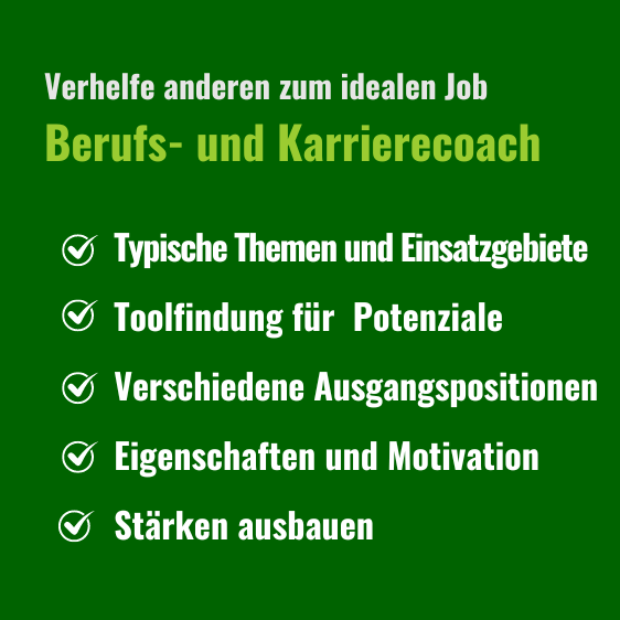 Beruf- und Karrierecoach Text