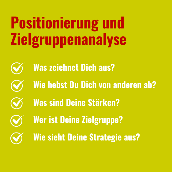 Marketing Positionierung