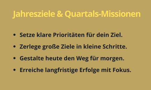 Zielsetzung text